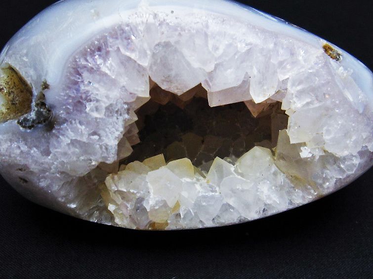 ウルグアイ産 アゲート水晶ドーム[T757-1609] 2枚目