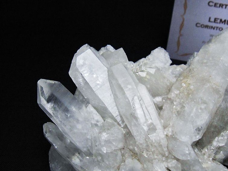 レムリアンシード 水晶 クラスター ミナスジェライス州コリント産  ※証明書付き[T759-1268] 2枚目