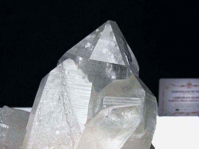 レムリアンシード水晶クラスター ミナスジェライス州コリント産 ※証明書付き[T760-3350] 3枚目