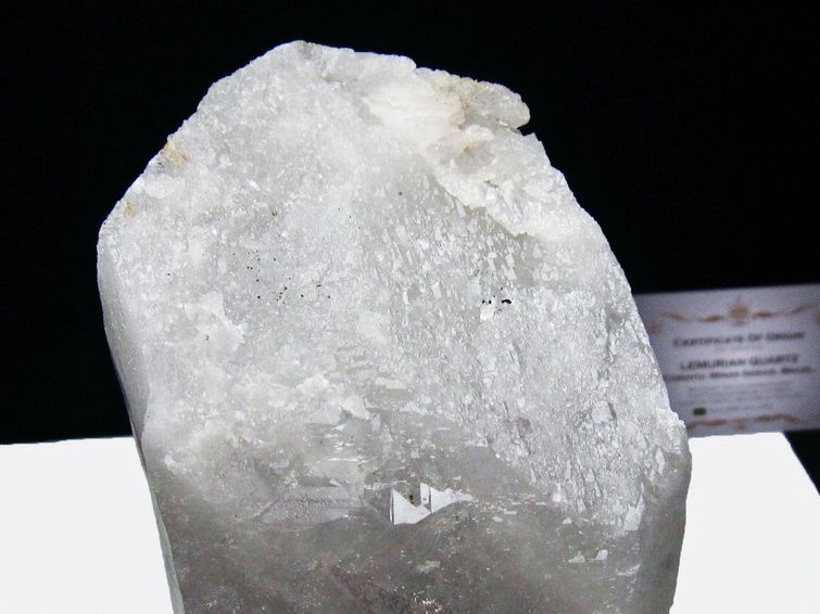 レムリアンシード水晶クラスター ミナスジェライス州コリント産 ※証明書付き[T760-3353] 3枚目