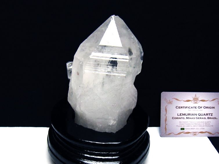 レムリアンシード水晶クラスター ミナスジェライス州コリント産 ※証明書付き[T760-3354] 1枚目