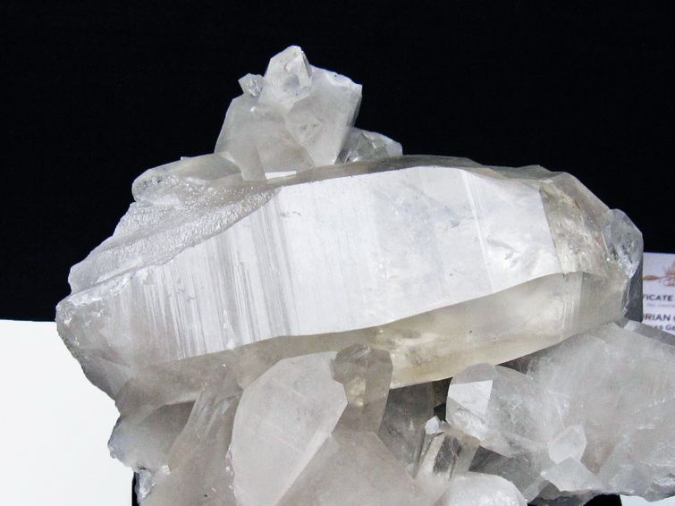 1.3Kg レムリアンシード水晶クラスター ミナスジェライス州コリント産 ※証明書付き[T760-3365] 3枚目