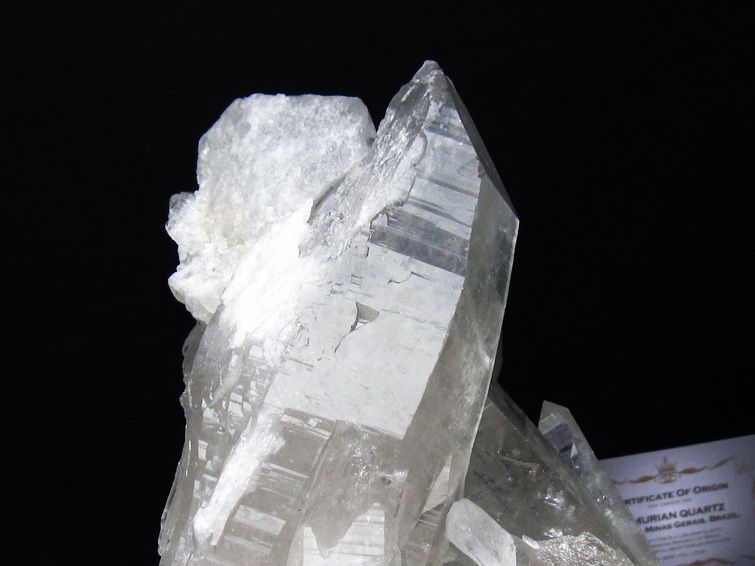 3Kg レムリアンシード水晶クラスター ミナスジェライス州コリント産 ※証明書付き[T760-3371] 3枚目