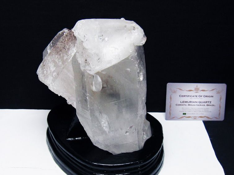 2Kg レムリアンシード水晶クラスター ミナスジェライス州コリント産 ※証明書付き[T760-3377] 1枚目