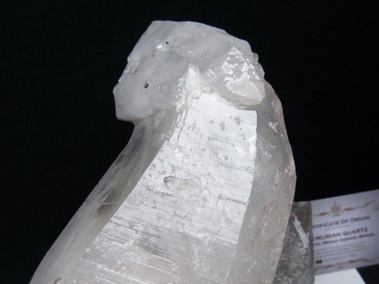 2Kg レムリアンシード水晶クラスター ミナスジェライス州コリント産 ※証明書付き[T760-3377] 2枚目