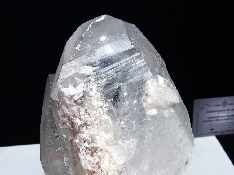 1.2Kg レムリアンシード水晶クラスター ミナスジェライス州コリント産 ※証明書付き[T760-3380] 2枚目