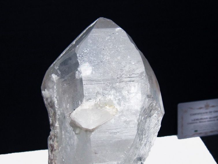 1.2Kg レムリアンシード水晶クラスター ミナスジェライス州コリント産 ※証明書付き[T760-3380] 3枚目