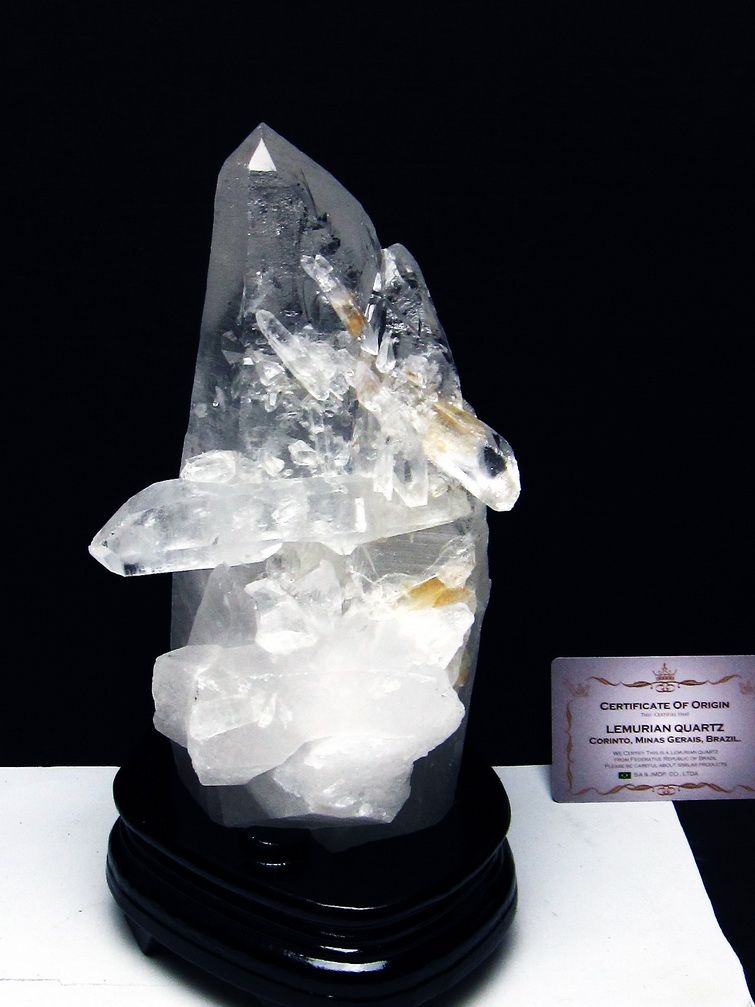 2.4Kg レムリアンシード水晶クラスター ミナスジェライス州コリント産