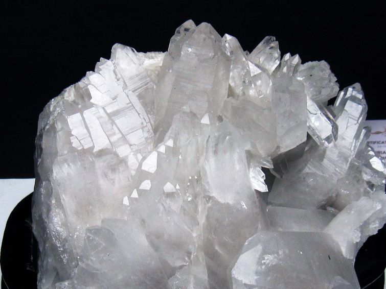 4.3Kg レムリアンシード水晶クラスター ミナスジェライス州コリント産 ※証明書付き[T760-3393] 3枚目