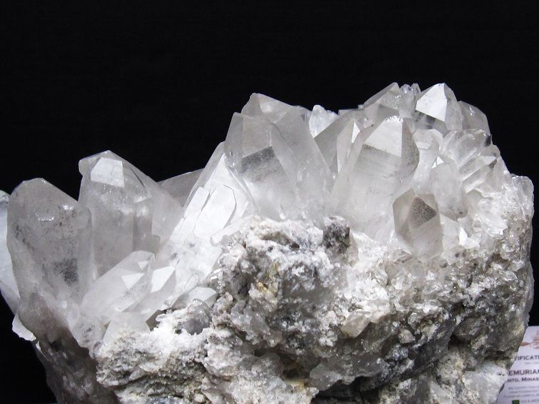 5.7Kg レムリアンシード水晶クラスター ミナスジェライス州コリント産 ※証明書付き[T760-3398] 2枚目