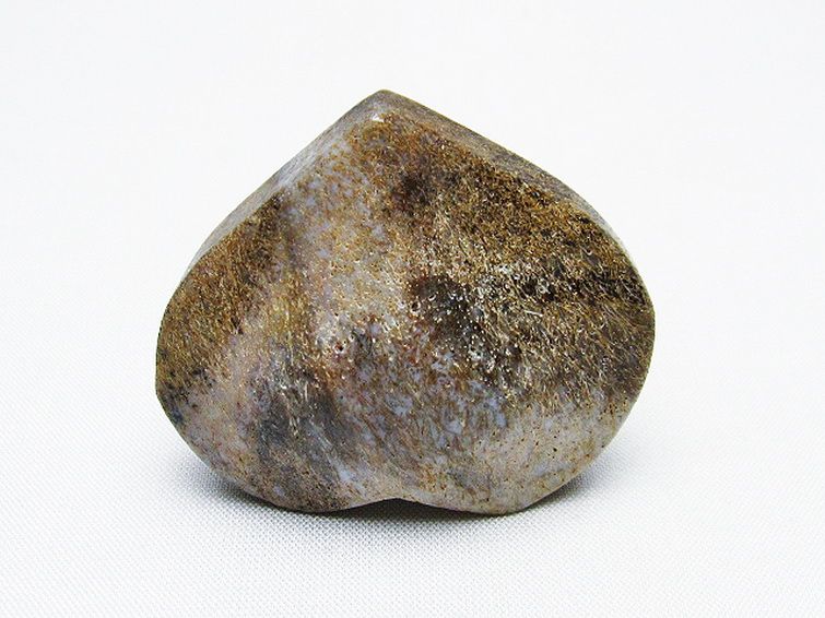 ルチルインアゲート ハート 置物[T763-3487] 3枚目