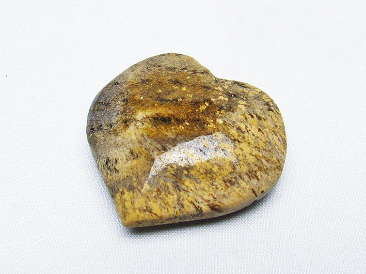 ルチルインアゲート ハート 置物 [t763-3493] 2枚目