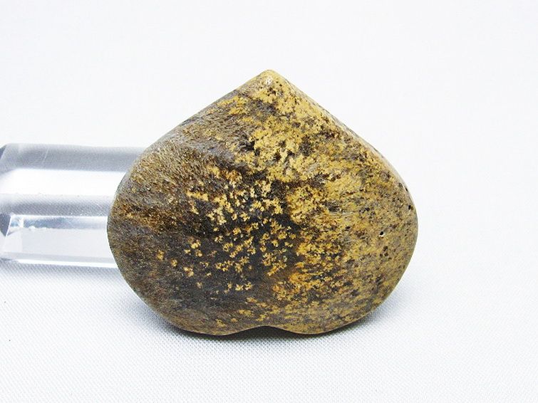 ルチルインアゲート ハート 置物 [t763-3493] 3枚目