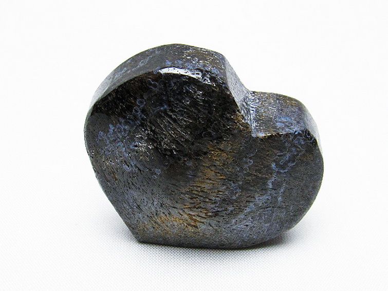 ルチルインアゲート ハート 置物[T763-3518] 2枚目