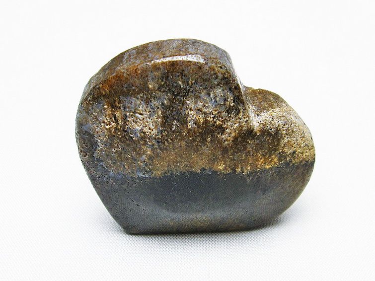 ルチルインアゲート ハート 置物[T763-3547] 2枚目