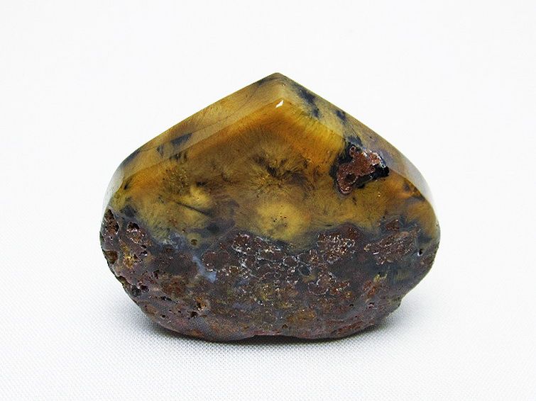 ルチルインアゲート ハート 置物[T763-3630] 3枚目