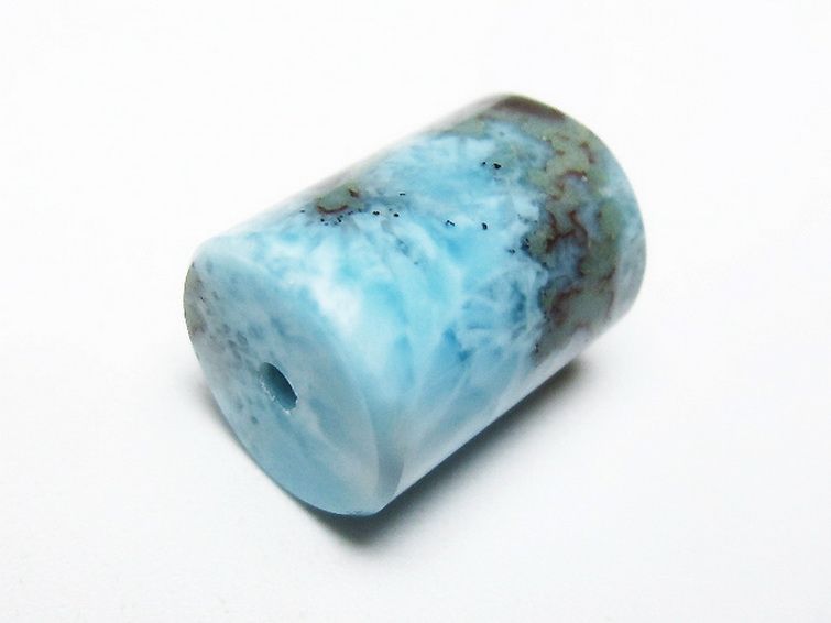 ラリマー バレル型 ビーズ [t77-3771] 3枚目