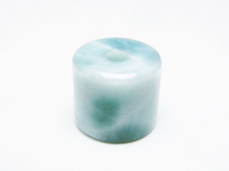 ラリマー バレル型 ビーズ [t77-3824] 1枚目