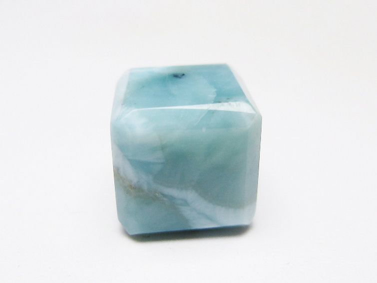 ラリマー キューブ型 タンブル [t77-4023] 1枚目