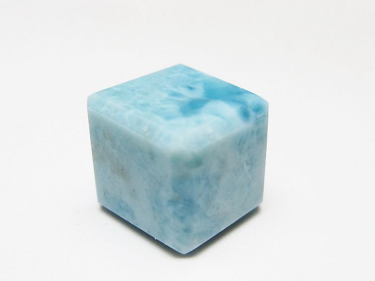 ラリマー キューブ型 タンブル [t77-4031] 2枚目