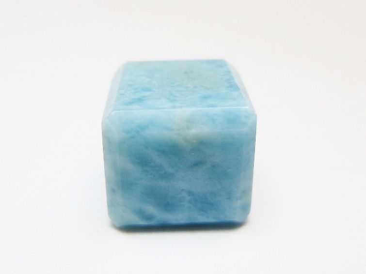 ラリマー キューブ型 タンブル [t77-4036] 1枚目