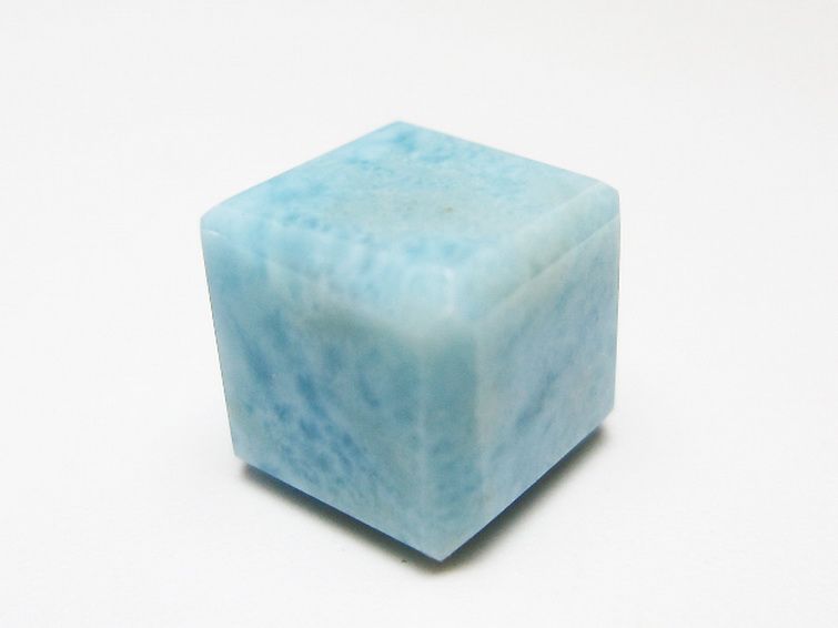 ラリマー キューブ型 タンブル [t77-4036] 2枚目