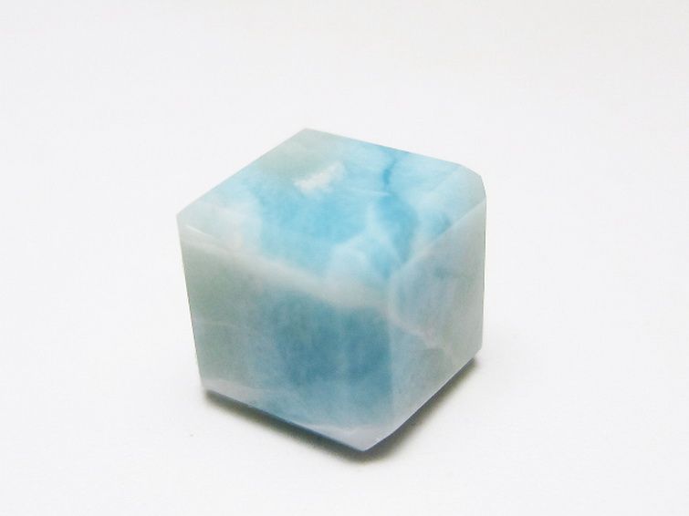 ラリマー キューブ型 タンブル [t77-4043] 2枚目