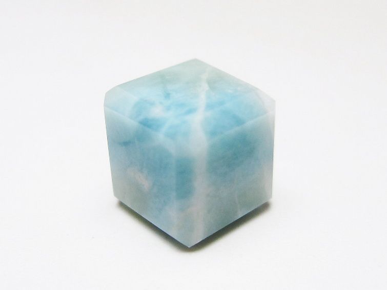 ラリマー キューブ型 タンブル [t77-4043] 3枚目