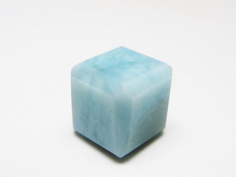 ラリマー キューブ型 タンブル [t77-4054] 2枚目