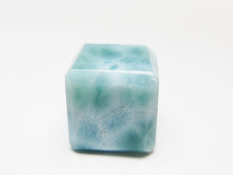 ラリマー キューブ型 タンブル [t77-4068] 1枚目