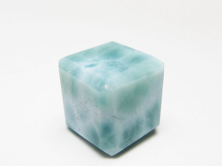 ラリマー キューブ型 タンブル [t77-4068] 2枚目