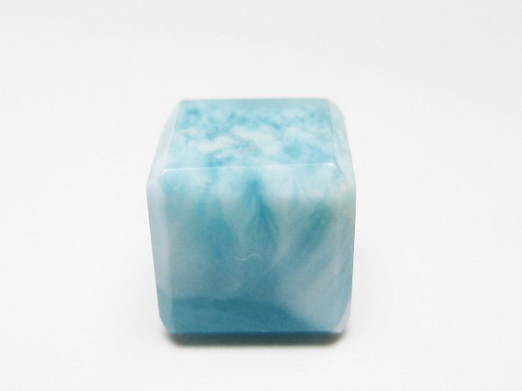 ラリマー キューブ型 タンブル [t77-4073] 1枚目