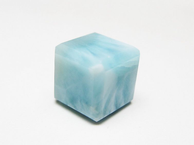 ラリマー キューブ型 タンブル [t77-4073] 3枚目