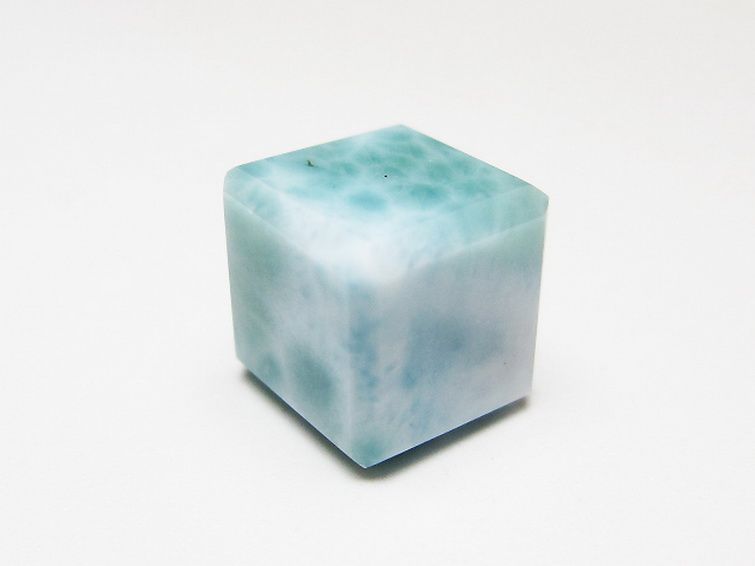 ラリマー キューブ型 タンブル [t77-4080] 2枚目