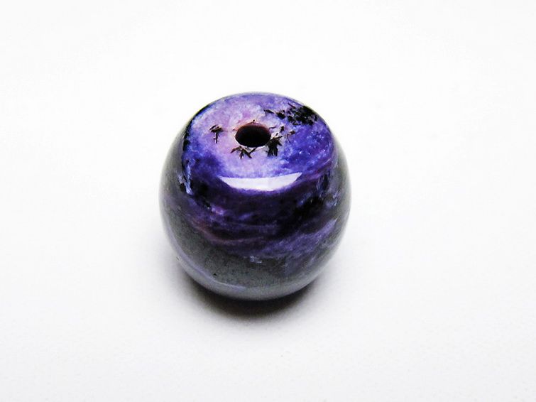 チャロアイト 天珠 [t79-5967] 1枚目