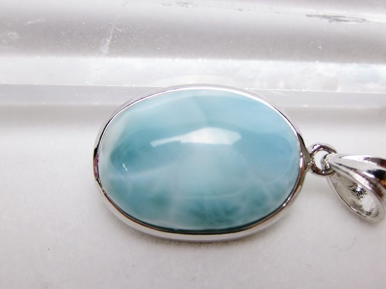 ラリマー ペンダント [T8-7313] 2枚目