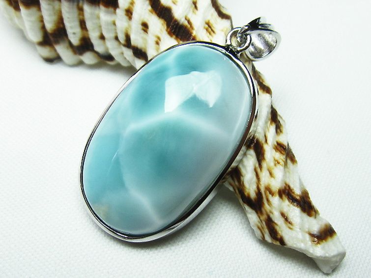 ラリマー ペンダント [T8-7784] 2枚目