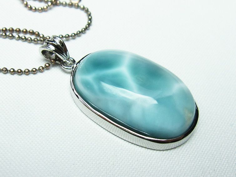 ラリマー ペンダント [T8-7784] 3枚目