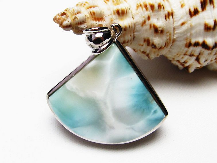 ラリマー ペンダント [T8-8224] 2枚目