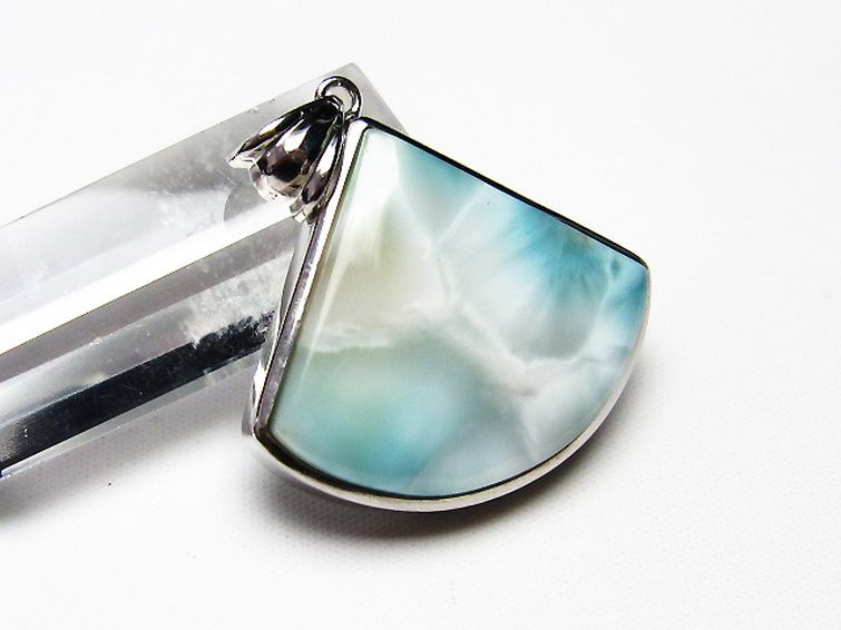 ラリマー ペンダント [T8-8224] 3枚目