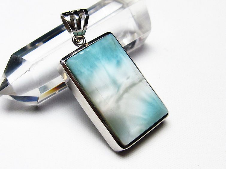 ラリマー ペンダント [T8-8256] 3枚目