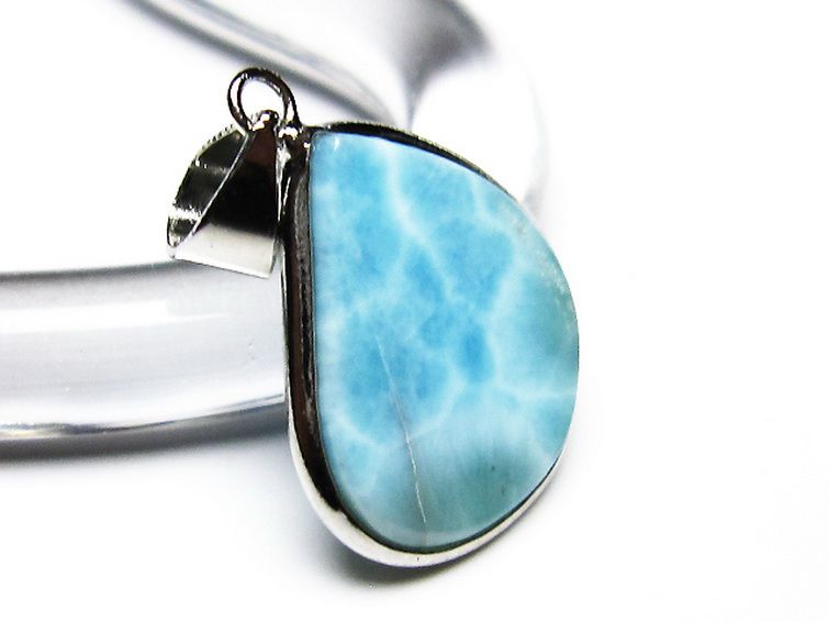 ラリマー ペンダント [t8-8350] 3枚目