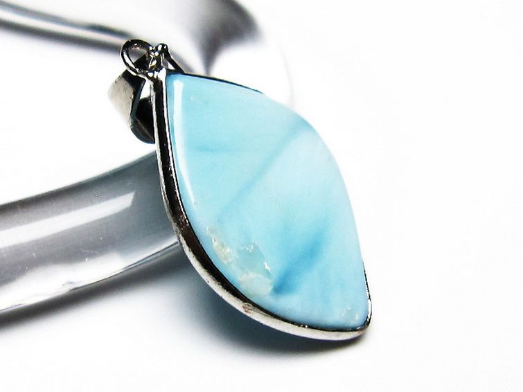 ラリマー ペンダント [T8-8352] 3枚目