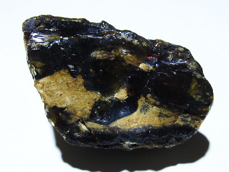 ブルーアンバー 原石[T800-1836] 3枚目