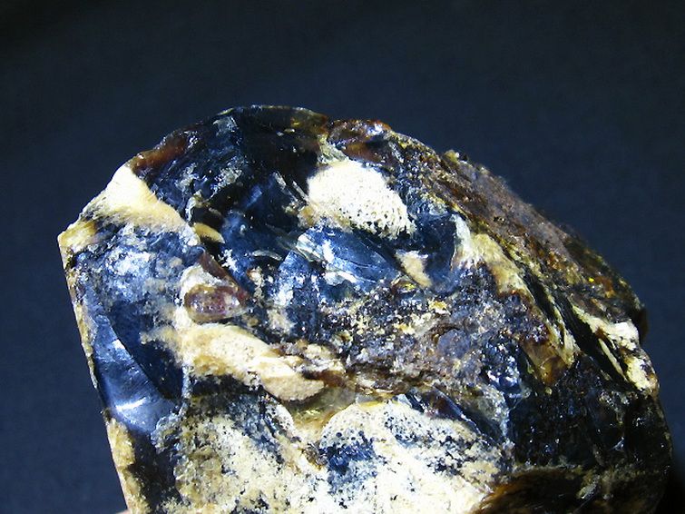 ブルーアンバー 原石[T800-1857] 2枚目