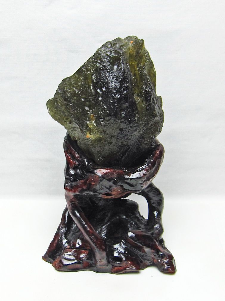 リビアングラス 原石 [t800-2078] 1枚目