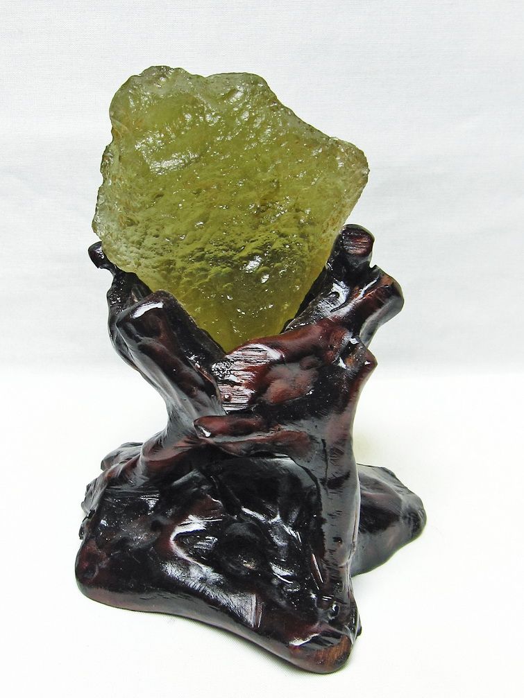 リビアングラス 原石 [t800-2083] 1枚目