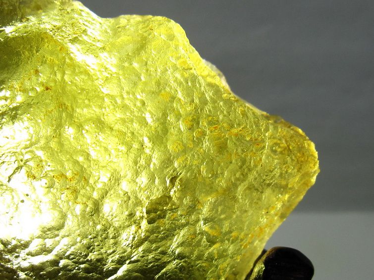 リビアングラス 原石 [t800-2083] 3枚目