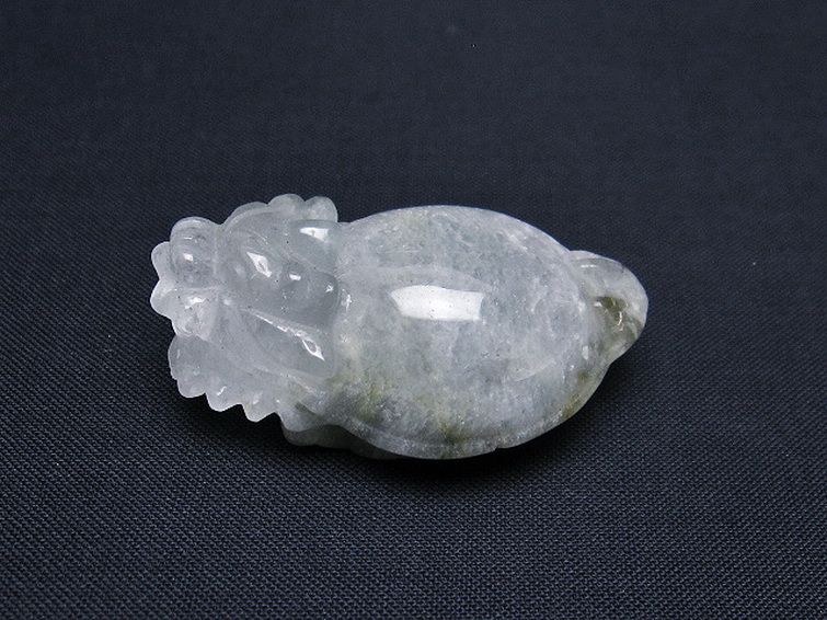 スーパーファントム水晶 龍亀 置物 [t801-520] 3枚目