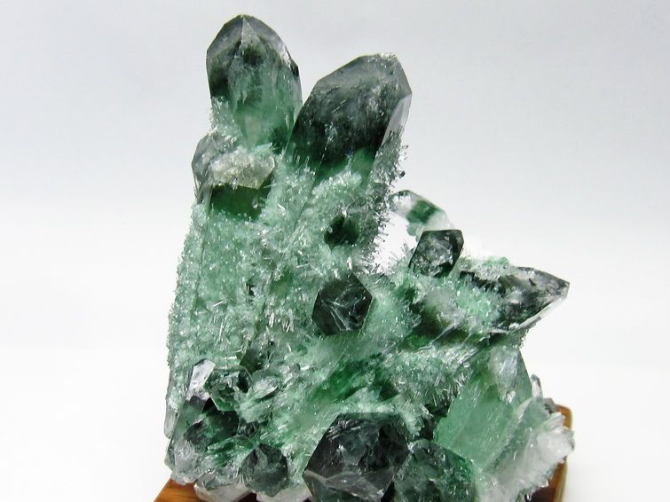 緑水晶 グリーンクォーツ クラスター[T802-1408] 2枚目